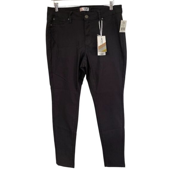 YMI Forever Color Women's Skinny Jean Stretch Black Plus Size 2X - Picture 1 of 13